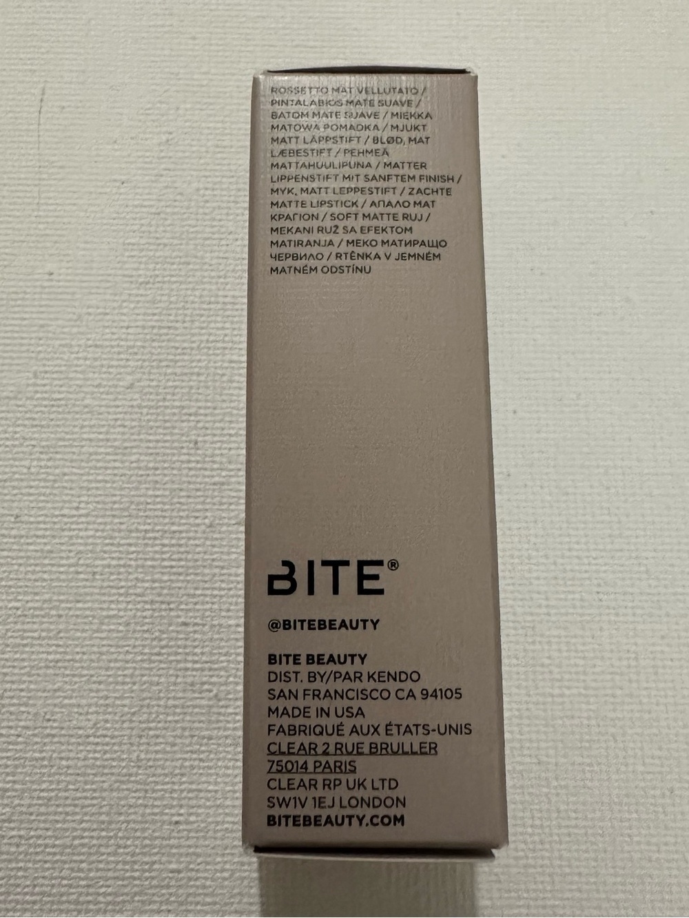 Bite Beauty Power Move Hydrating Soft Matte Lipstick in Juniper Neutral Pink NIB - Picture 6 of 9
